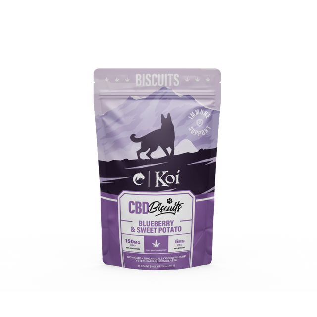 KOI CBD Dog Biscuits