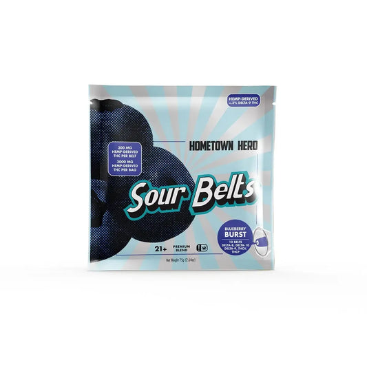 Hometown Hero Blueberry Sour Belts